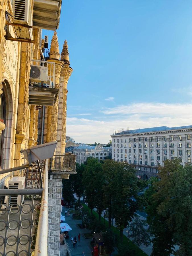 Amazing View Of Independence Square Apartment เคียฟ ภายนอก รูปภาพ