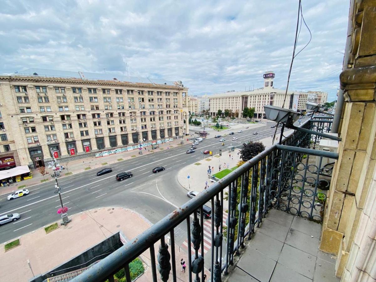 Amazing View Of Independence Square Apartment เคียฟ ภายนอก รูปภาพ